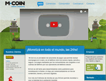 Tablet Screenshot of es.mcoin.com